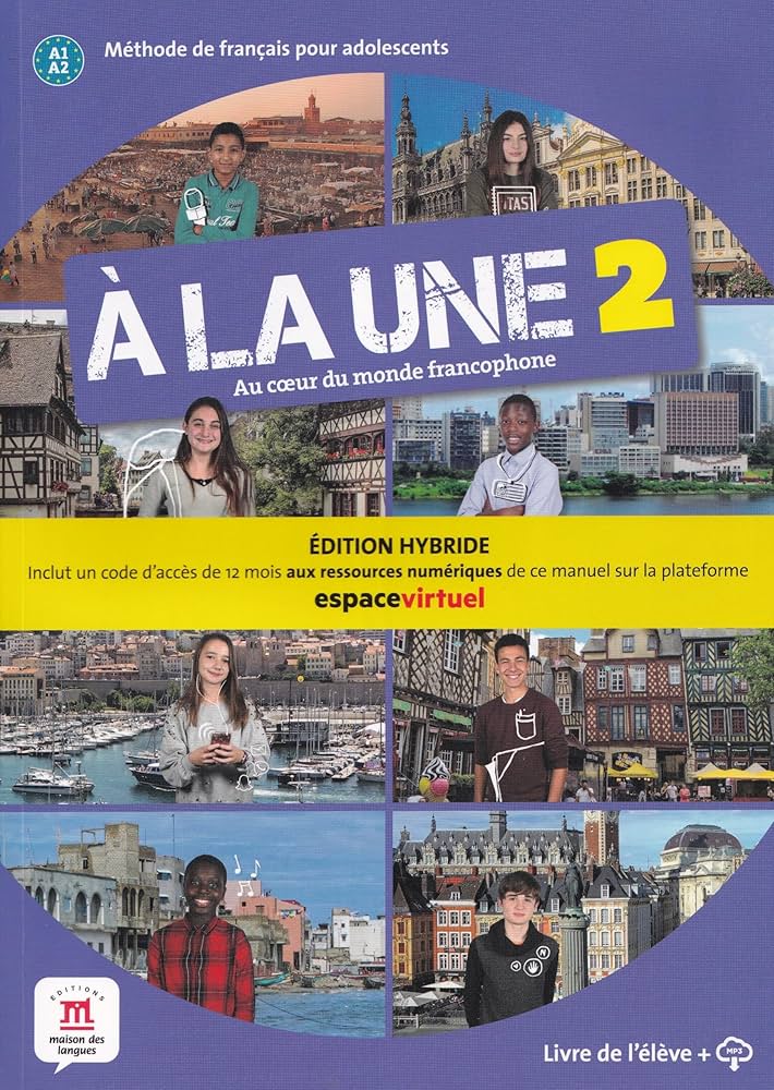 A LA UNE 2- LIBRO DEL ALMUNO