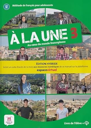 A LA UNE 3- LIBRO DEL ALUMNO